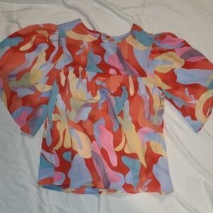 Colorful Women's Top